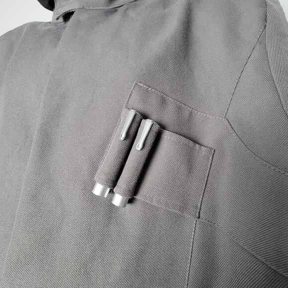 Star Wars Galaxy’s Edge Resistance Jacket 2X Tactical Cosplay Disney Parks Gray - Picture 4 of 15